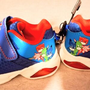 Boys Blue PJ Masks Light-Up Shoes Size 7